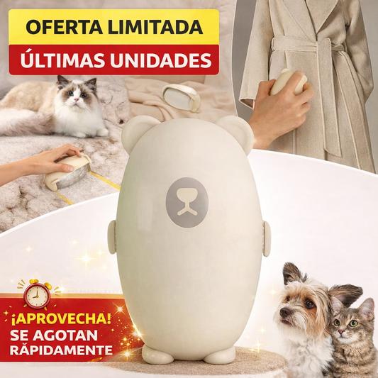 Rodillo Quitapelusas Lavable Adhesiva